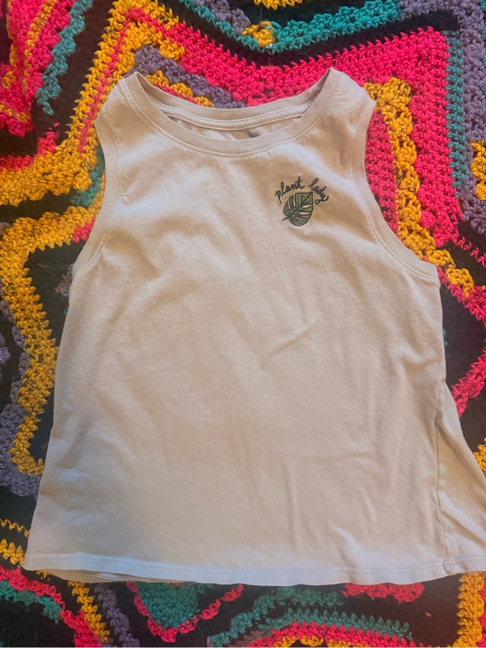 "Plant Lady" Tank Top - Cream